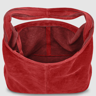 Italian Genuine Suede Hobo Bag | Palermo - Glamourous Grace