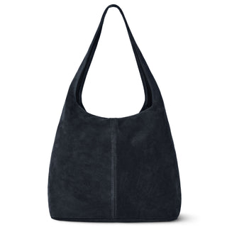 Italian Genuine Suede Hobo Bag | Palermo - Glamourous Grace