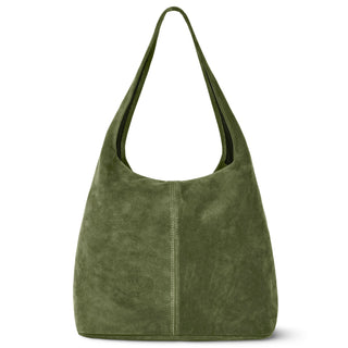 Italian Genuine Suede Hobo Bag | Palermo