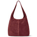 Burgundy Suede