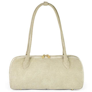 Italian Genuine Suede Shoulder Bag | Pavia - Glamourous Grace