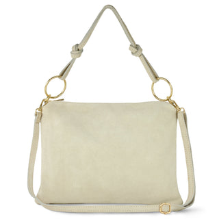 Italian Genuine Suede Shoulder Bag | Modena - Glamourous Grace