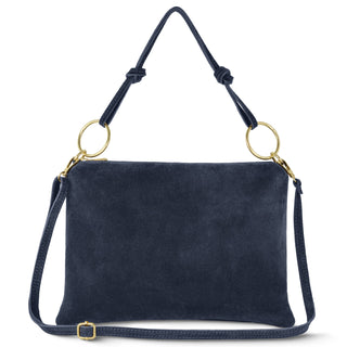 Italian Genuine Suede Shoulder Bag | Modena - Glamourous Grace