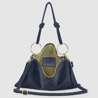 Italian Genuine Suede Shoulder Bag | Modena - Glamourous Grace