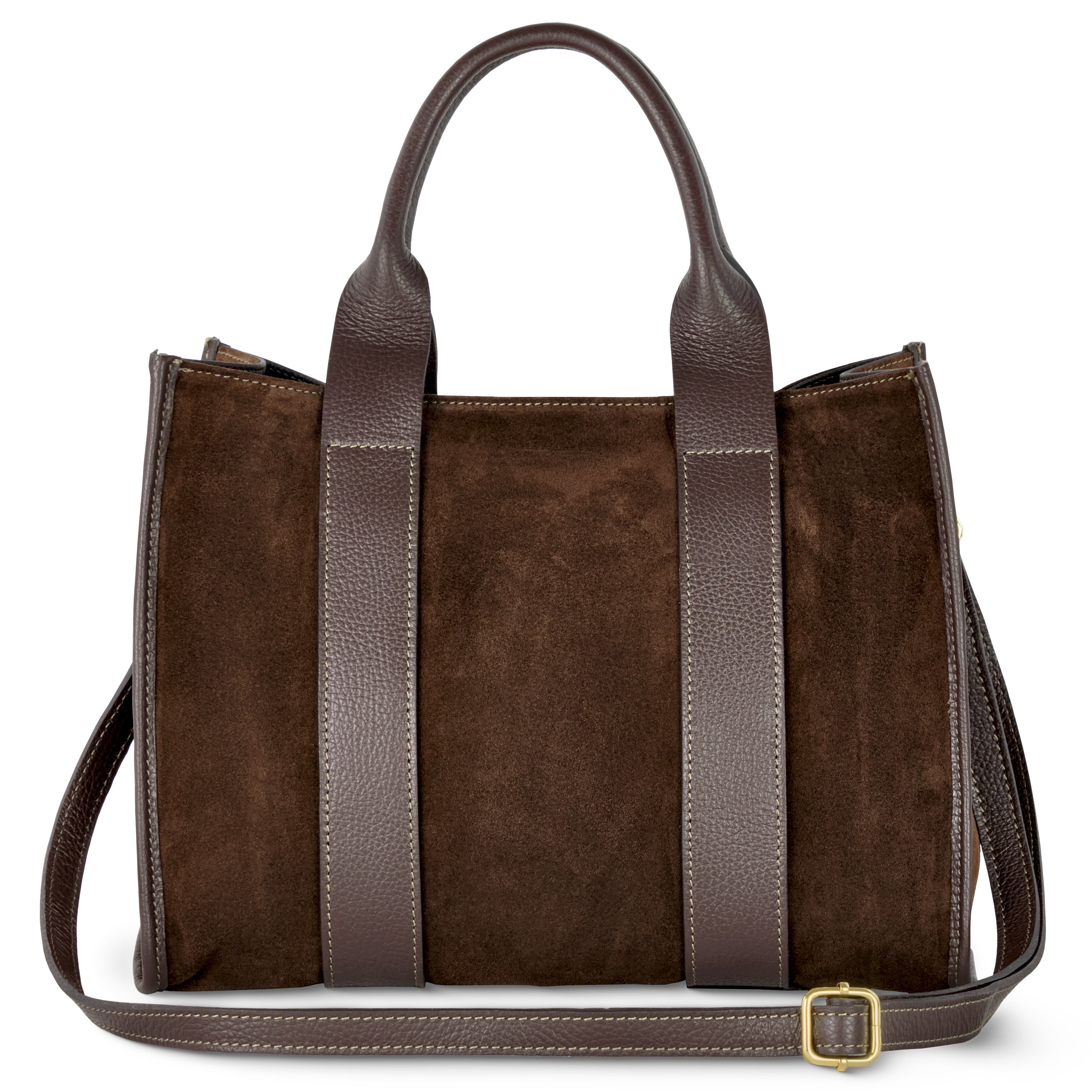 Italian Genuine Suede Tote Bag | Brianza - Glamourous Grace