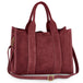 Burgundy Suede