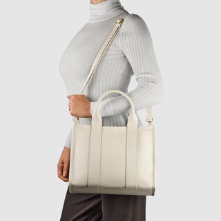 Italian Full-Grain Leather Tote Bag | Monza - Glamourous Grace