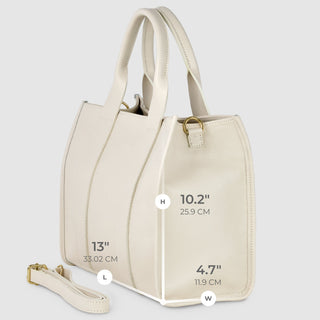 Italian Full-Grain Leather Tote Bag | Monza - Glamourous Grace