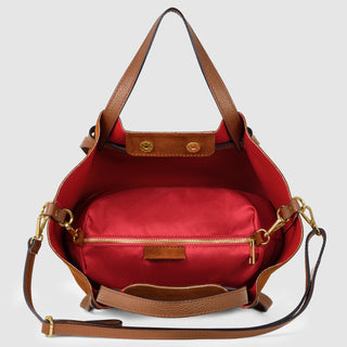 Italian Genuine Suede Tote Bag | Rovigo - Glamourous Grace