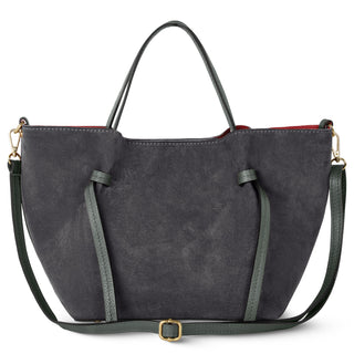 Italian Genuine Suede Tote Bag | Rovigo - Glamourous Grace
