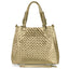 Weave Metallic Gold