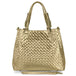 Weave Metallic Gold