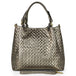Weave Metallic Bronze