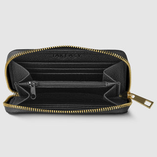 Italian Genuine Woven-Embossed Metallic Suede Wallet | Pesaro - Glamourous Grace