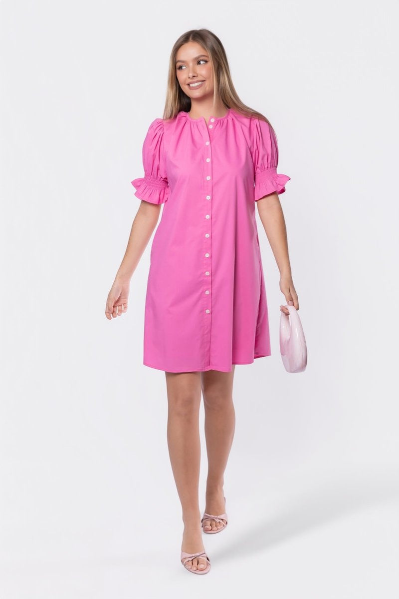 Taya Dress 37" (Pink) - Glamourous Grace