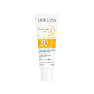 Bioderma Photoderm AKN MAT SPF 30+ Sunscreen: Oil-Free Protection for Oily & Acne-Prone Skin - Mattifying & Non-Comedogenic - Glamourous Grace