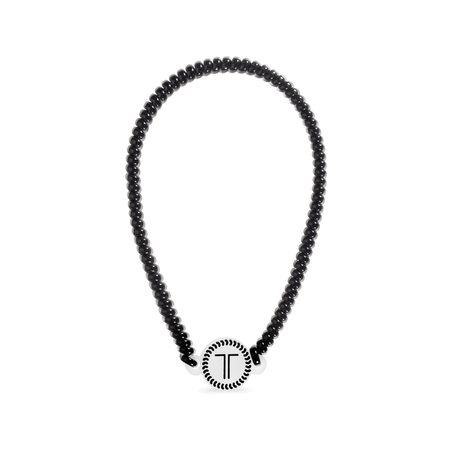 Jet Black Headband - Glamourous Grace