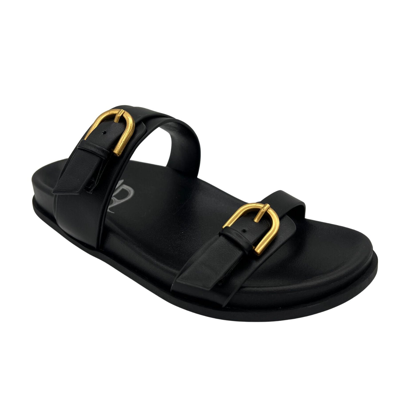 Tess Sandal in Black - Glamourous Grace