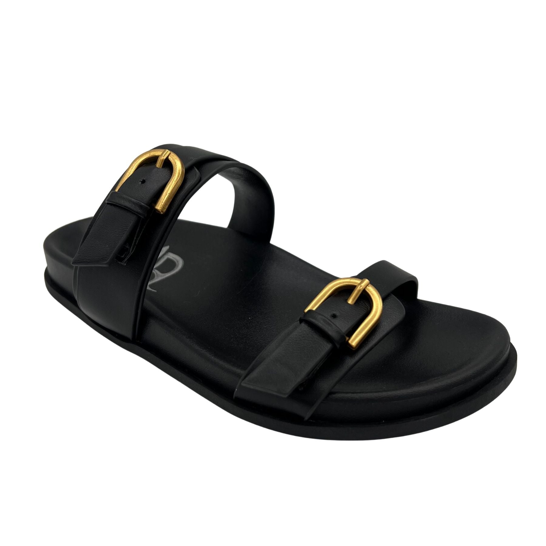 Tess Sandal in Black - Glamourous Grace