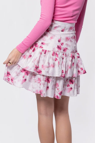 Tessa Skirt (Pink/White)