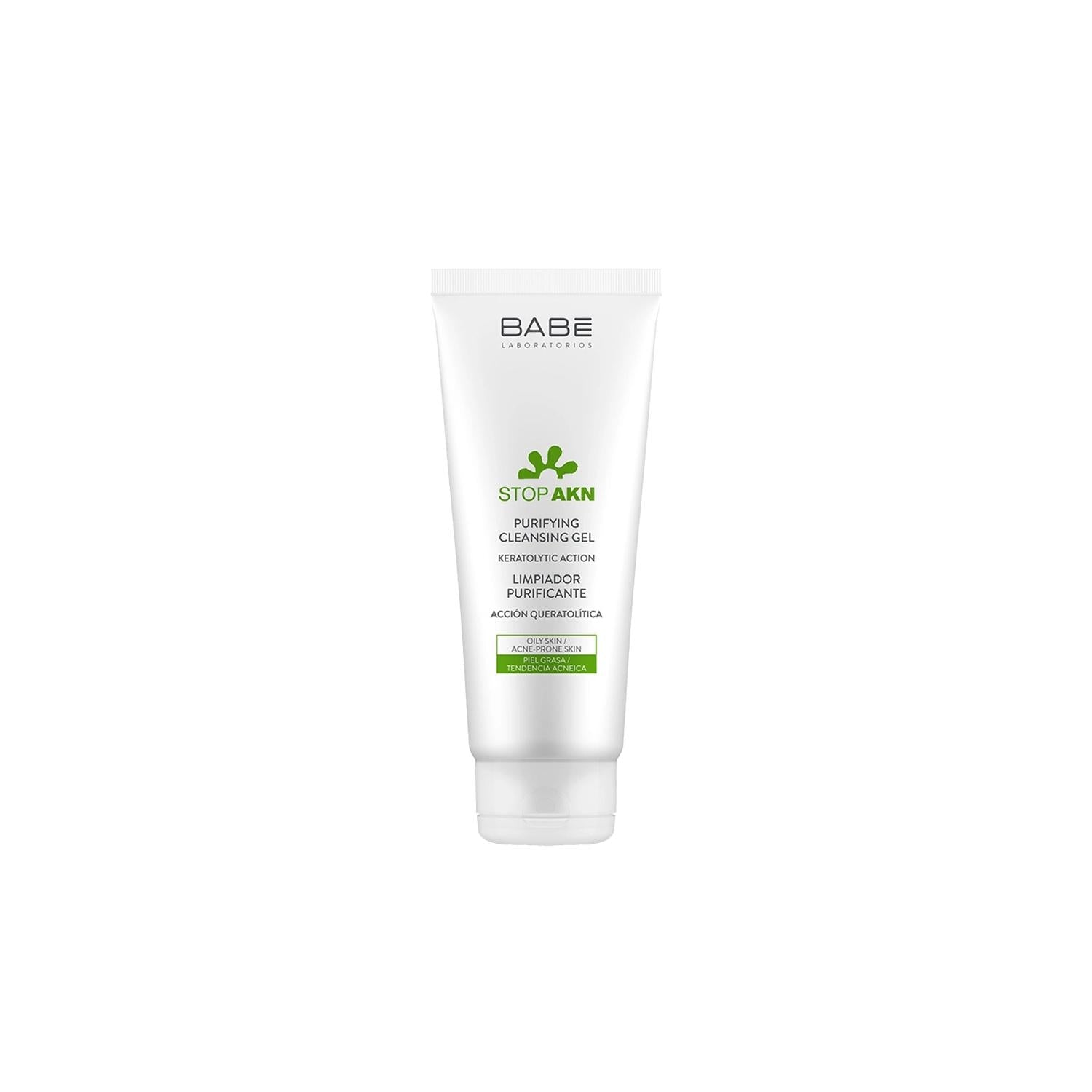 Babe Stop Akn Purifying Cleansing Gel: Gentle Acne Face Wash for Clearer Skin | Targets Blemishes, Removes Impurities, 100ml / 3.38 fl oz - Glamourous Grace