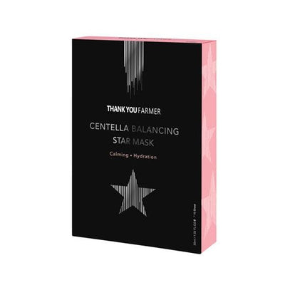 [THANK YOU FARMER] Centella Balancing Star Mask 30ml X 10ea - Glamourous Grace