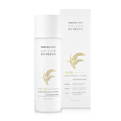 [THANK YOU FARMER] Rice Pure Essential Toner 200ml - Glamourous Grace