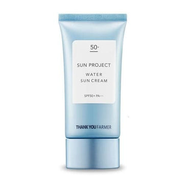 [THANK YOU FARMER] Sun Project Water Sun Cream SPF50+ PA+++ 50ml - Glamourous Grace
