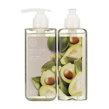 THE FACE SHOP Avocado Body Wash 300ml - Glamourous Grace