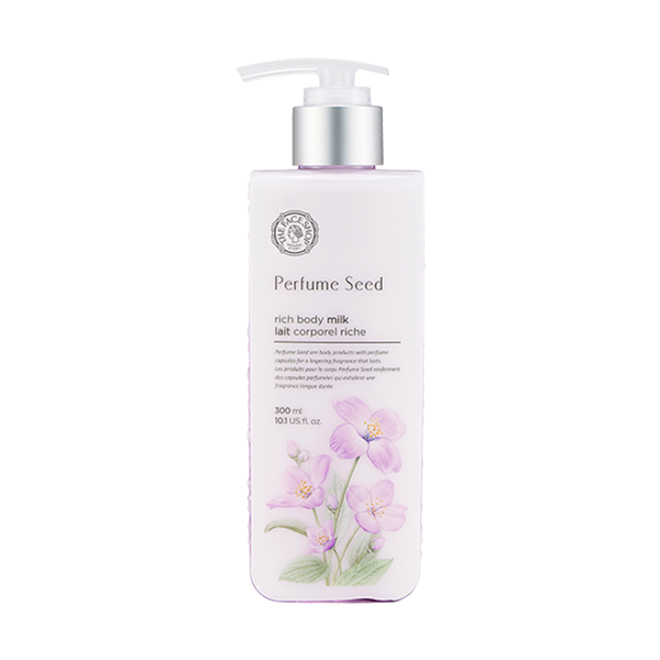 The Face Shop Perfume Seed Rich Body Milk 300ml - Glamourous Grace