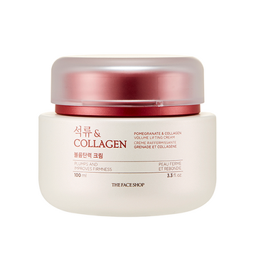 THE FACE SHOP Pomegranate And Collagen Volume Lifting Cream 100ml - Glamourous Grace