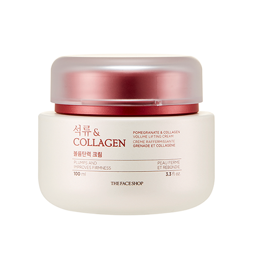 THE FACE SHOP Pomegranate And Collagen Volume Lifting Cream 100ml - Glamourous Grace