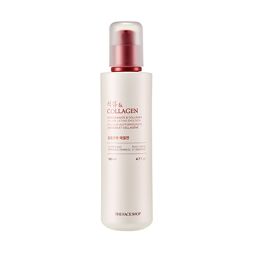 THE FACE SHOP Pomegranate And Collagen Volume Lifting Emulsion 140ml - Glamourous Grace