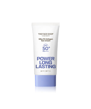 THE FACE SHOP Power Long Lasting Silky-fit Collagen Sun Cream SPF50+ PA++++ 50ml