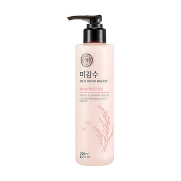 THE FACE SHOP RICE Rice Water Bright Cleansing Lotion 200ml - Glamourous Grace