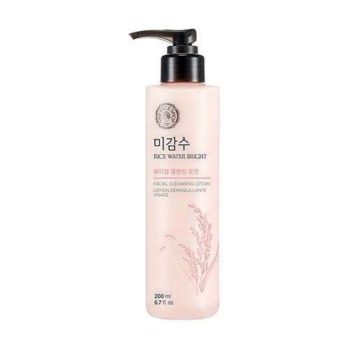 THE FACE SHOP RICE Rice Water Bright Cleansing Lotion 200ml - Glamourous Grace