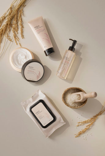 THE FACE SHOP Rice Water Bright Cleansing Wipes 50 Sheets - Glamourous Grace