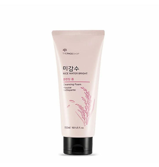 THE FACE SHOP Rice Water Bright Foaming Cleanser 150ml - Glamourous Grace
