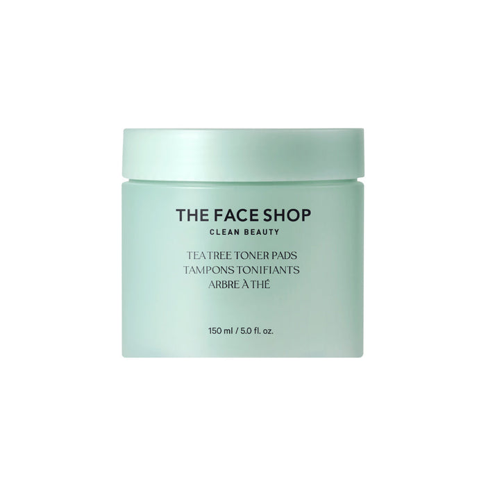 THE FACE SHOP Tea Tree Toner Pads 150ml (70 Sheets) - Glamourous Grace