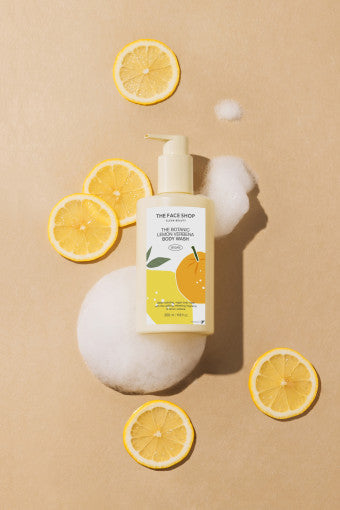 THE FACE SHOP The Botanic Lemon Verbena Body Wash 350ml - Glamourous Grace