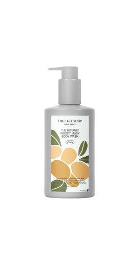 THE FACE SHOP THE BOTANIC WOODY MUSK BODY WASH 350ml - Glamourous Grace