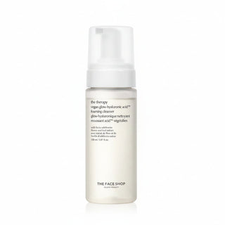 The Face Shop The Therapy Vegan Glow Hyaluronic Acid Foaming Cleanser 150ml
