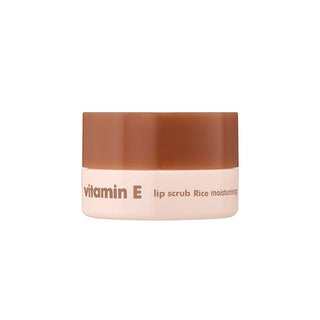THE FACE SHOP Vitamin E Lip Scrub 14g #Rice