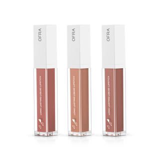 Long Lasting Liquid Lip Set - The Nudes