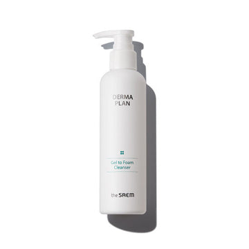 The SAEM Derma Plan Gel To Foam Cleanser 180ml - Glamourous Grace
