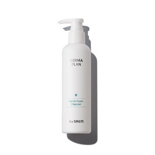 The SAEM Derma Plan Gel To Foam Cleanser 180ml - Glamourous Grace