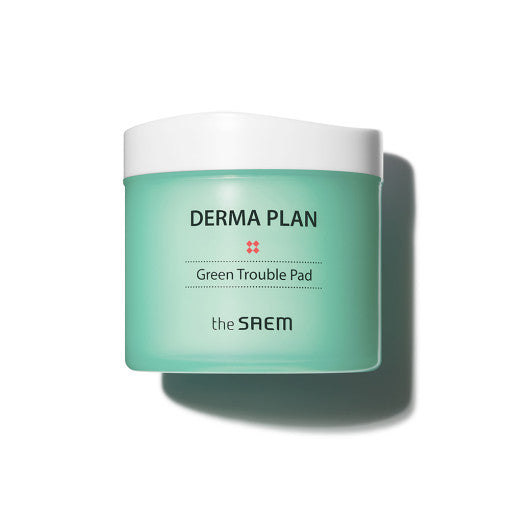 The SAEM Derma Plan Green Trouble Pad 145ml(70ea) - Glamourous Grace
