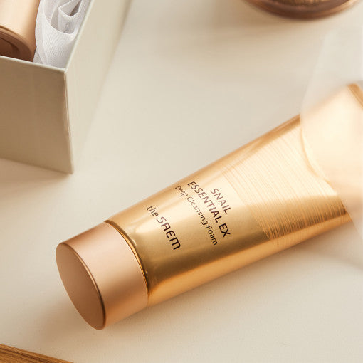 The SAEM Snail Essential Ex Deep Cleansing Foam 150g - Glamourous Grace