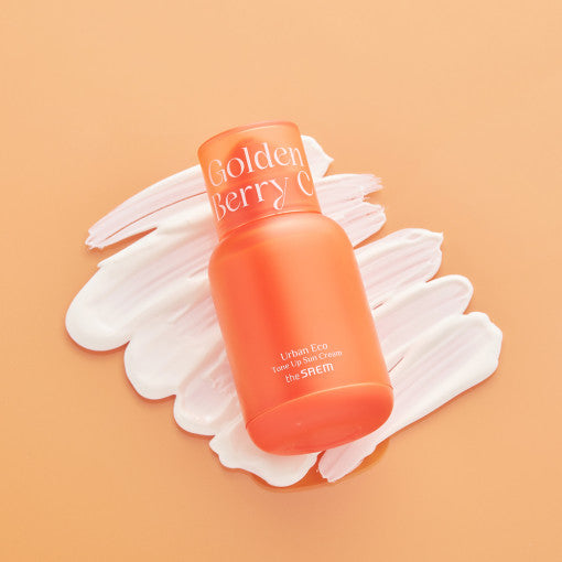 The SAEM Urban Eco Golden Berry C Tone Up Sun Cream 50ml - Glamourous Grace