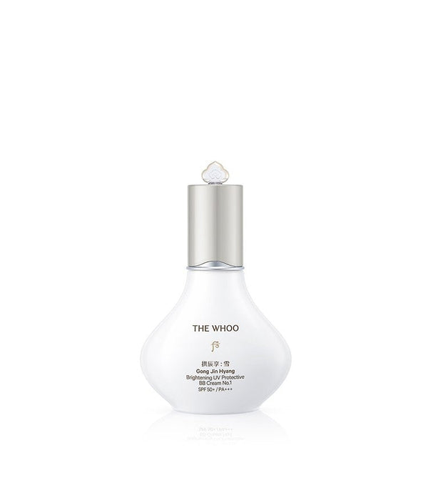 [THE WHOO] Gong Jin Hyang Brightening UV Protective BB Cream SPF50+ PA+++ 40ml (2colors) - Glamourous Grace
